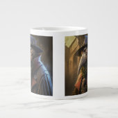 ペスト医師コンボマグカップ、15オズマグカップ ジャンボコーヒーマグカップ (正面)