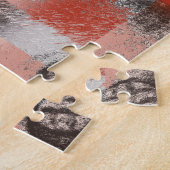 ペスト医師博士マカブルパズルゴシック美術プリント ジグソーパズル (側面)