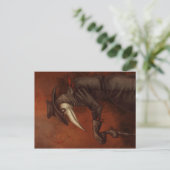 ペスト医師用はがき ポストカード (スタンド正面)