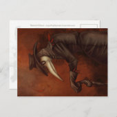 ペスト医師用はがき ポストカード (正面/裏面)