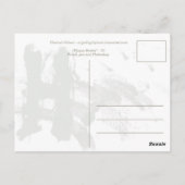 ペスト医師用はがき ポストカード (裏面)