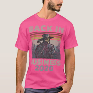ペスト医師顔マスクヴィンテージレトロビジネス202 Tシャツ