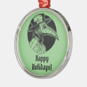 ペスト医師 メタルオーナメント (左)