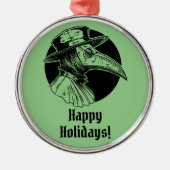 ペスト医師 メタルオーナメント (正面)