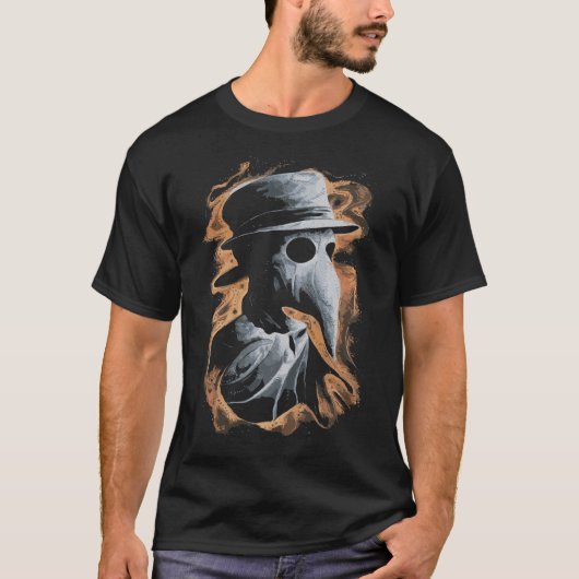 ペスト医師：炎と影 Tシャツ (正面)