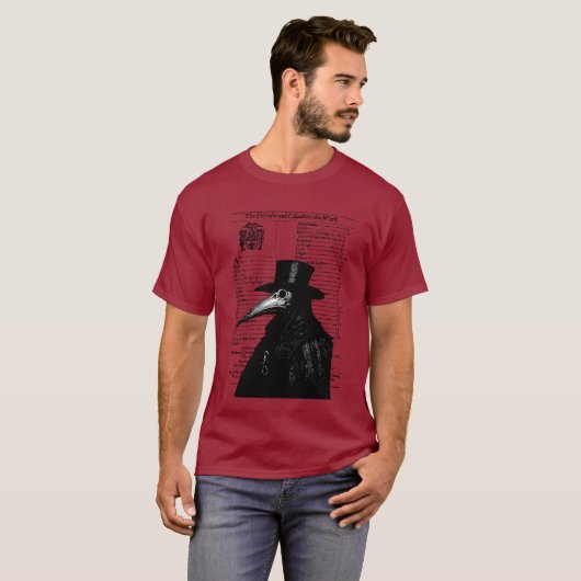 ペスト医師I Tシャツ (正面フル)