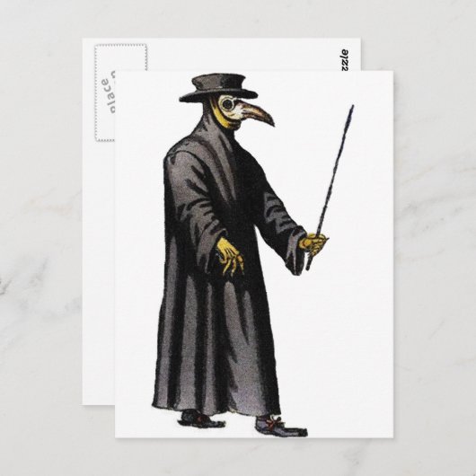 ペスト医者3 ポストカード (正面/裏面)