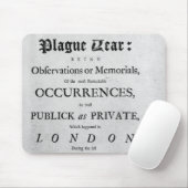 ペスト年1665年のジャーナル マウスパッド (マウス)