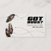 ペスト溶液 名刺 (正面)