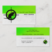 ペスト防除 名刺 (正面/裏面)