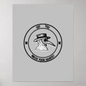 ペスト頼ドクターの手を洗ったのか? ポスター (正面)