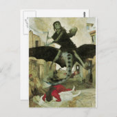 ペスト、アーノルド・ボックリン、1898年 ポストカード (正面/裏面)