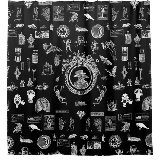 ペスト シャワーカーテン (正面)