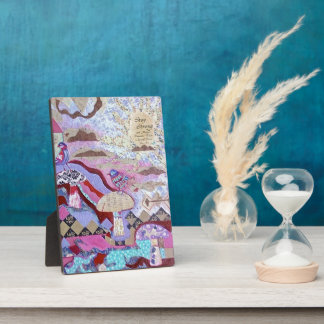 ペスト、スタンド付きアート、ボード上のアート、ペスト&イーゼル フォトプラーク