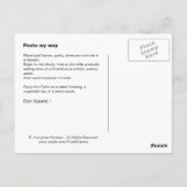 ペスト ポストカード (裏面)