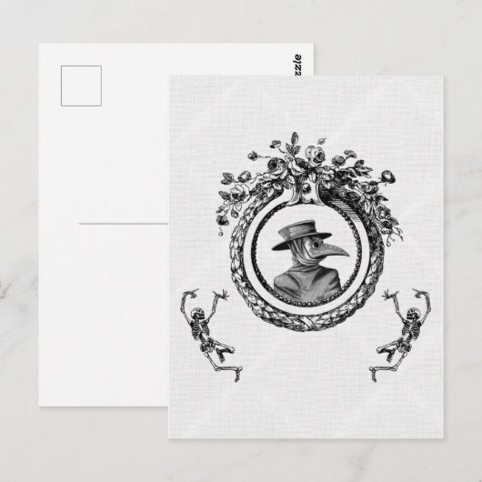 ペスト ポストカード (正面/裏面)