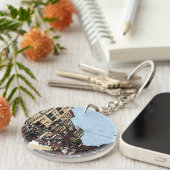 ペゼナスフランスアンティーク市場 キーホルダー (正面右)