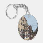 ペゼナスフランスアンティーク市場 キーホルダー (正面左)