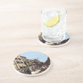 ペゼナスフランスアンティーク市場 コースター (側面)