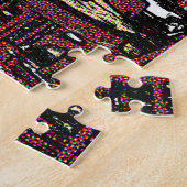 ペゼナスフランスアンティーク市場 ジグソーパズル (側面)