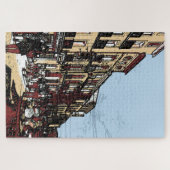 ペゼナスフランスアンティーク市場 ジグソーパズル (横)