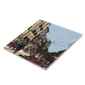 ペゼナスフランスアンティーク市場 タイル (側面)