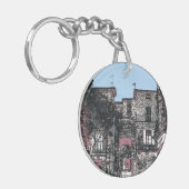 ペゼナス・フランスの通り キーホルダー (正面左)