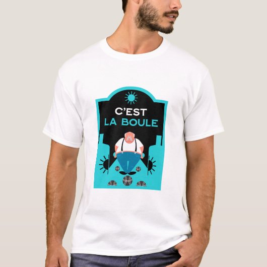 ペタフランスのンケボチェ Tシャツ (正面)