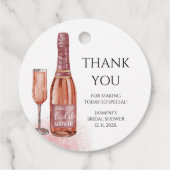 ペタルとプロセッコのブライズシャワーをありがとう フェイバータグ (裏面)