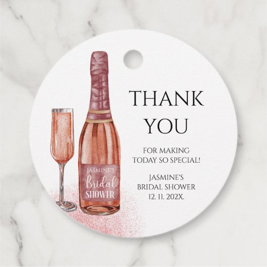 ペタルとプロセッコのブライズシャワーをありがとう フェイバータグ (裏面)