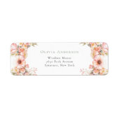 ペタルとプロセッコ住所 シール (正面)