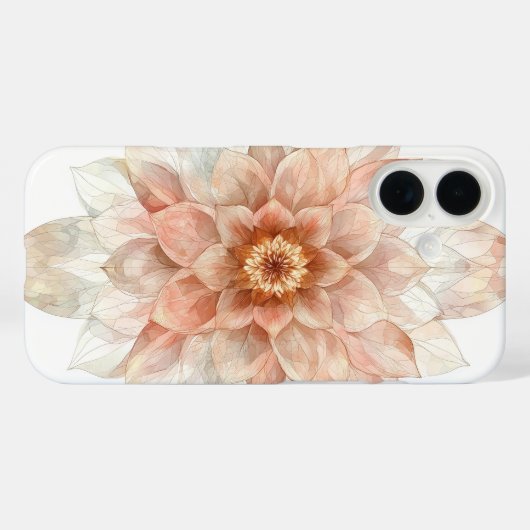 ペタルスター調和 Case-Mate iPhoneケース (裏面 (横))