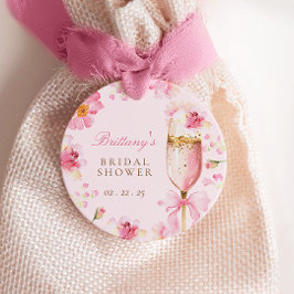 ペタルス プロセッコ ブライダルシャワー フェイバータグ