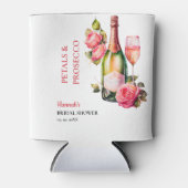 ペタルズ アンド プロセッコ ブライダル シャワー パーティー 缶クーラー (正面)