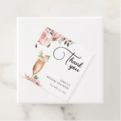 ペタルズ＆プロセッコ フローラル ブライダル シャワー フェイバータグ (インサイチュ)