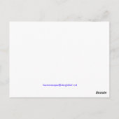 ペタルパワー2010年9月1日 ポストカード (裏面)