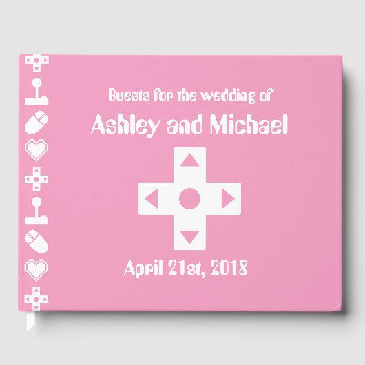 ペタルピンクゲストブックでのマルチプレイヤーモード ゲストブック (正面)