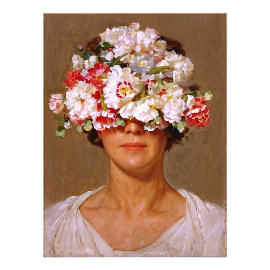 「ペタルプライド」マーガレット – アート&フローラ協会 フォトプリント            (正面)