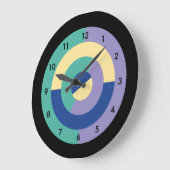 ペタルプリズム (サーキュラー) ラージ壁時計 (傾斜)