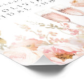 ペタルプロセッコブライダルシャワー歓迎 フォトプリント (角)