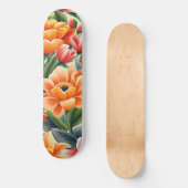 ペタルポップ・アートの開花ヴィベ スケートボード (正面)