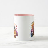 ペタルポーズキュートフローラハムスターマグ マグカップ (中央)