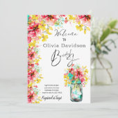 ペタルポートガーデンブライダルシャワー 招待状 (スタンド正面)