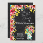 ペタルポートガーデンブライダルシャワー 招待状 (正面/裏面)