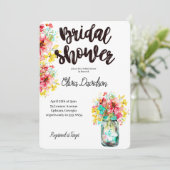 ペタルポートガーデンブライダルシャワー 招待状 (スタンド正面)