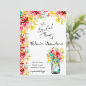 ペタルポートガーデンブライダルシャワー 招待状 (スタンド正面)
