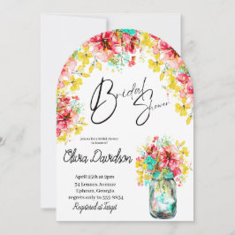 ペタルポートガーデンブライダルシャワー 招待状