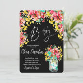 ペタルポートガーデンブライダルシャワー 招待状 (スタンド正面)