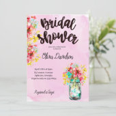 ペタルポートガーデンブライダルシャワー 招待状 (スタンド正面)