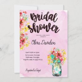 ペタルポートガーデンブライダルシャワー 招待状